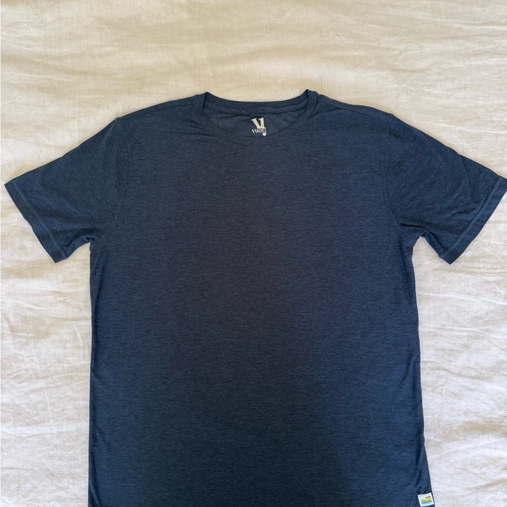 Vuori Blue Short Sleeve Tee